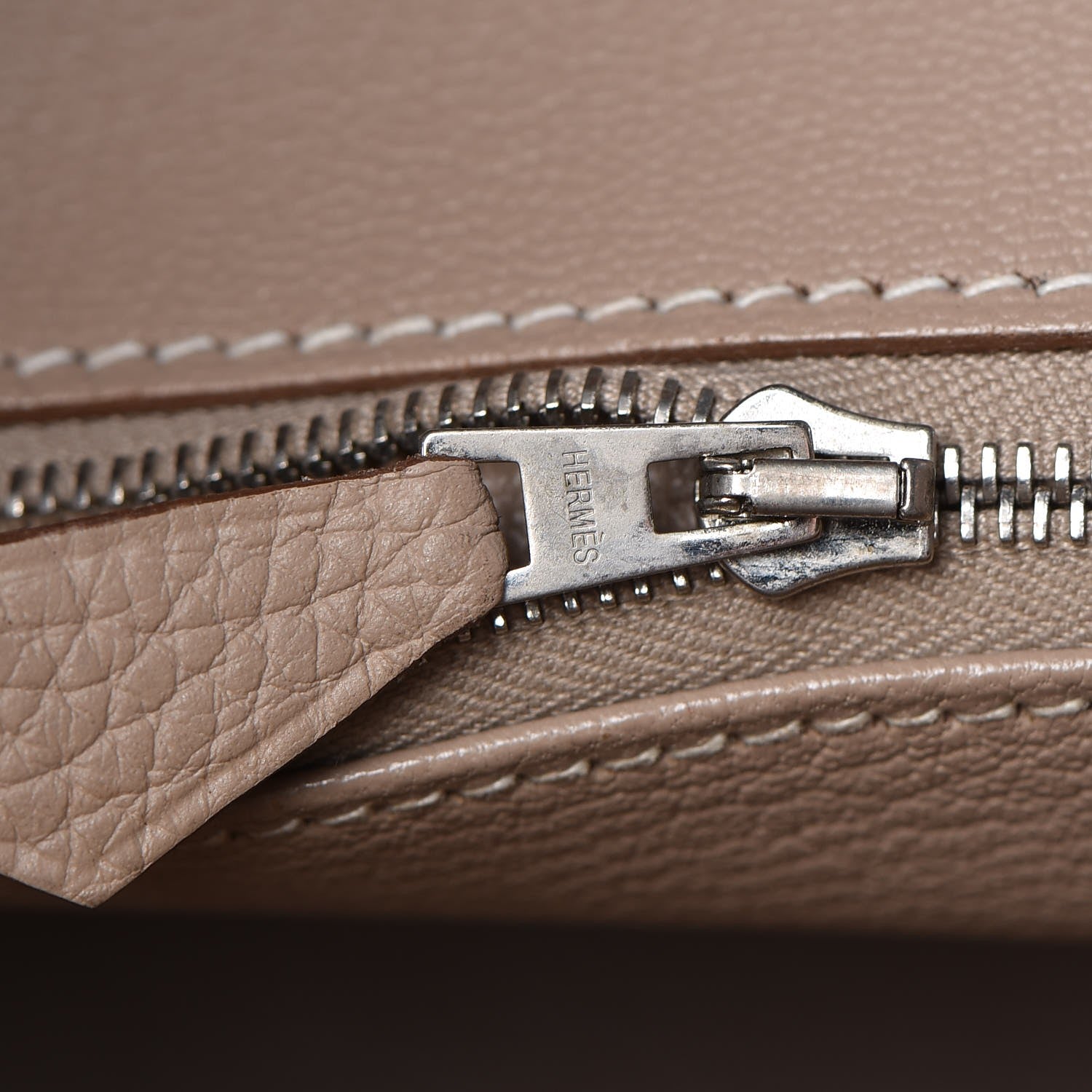 Hermes Taurillon Clemence Birkin 35 Argile 11 of 33