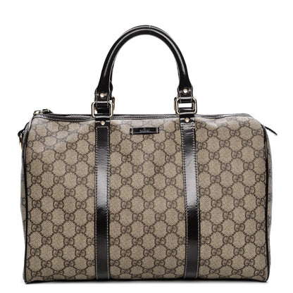 Gucci GG Plus Monogram Medium Joy Boston Dark Brown 1 of 10