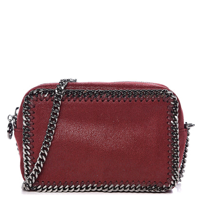 Stella McCartney Shaggy Deer Falabella Crossbody Camera Bag Ruby 1 of 9