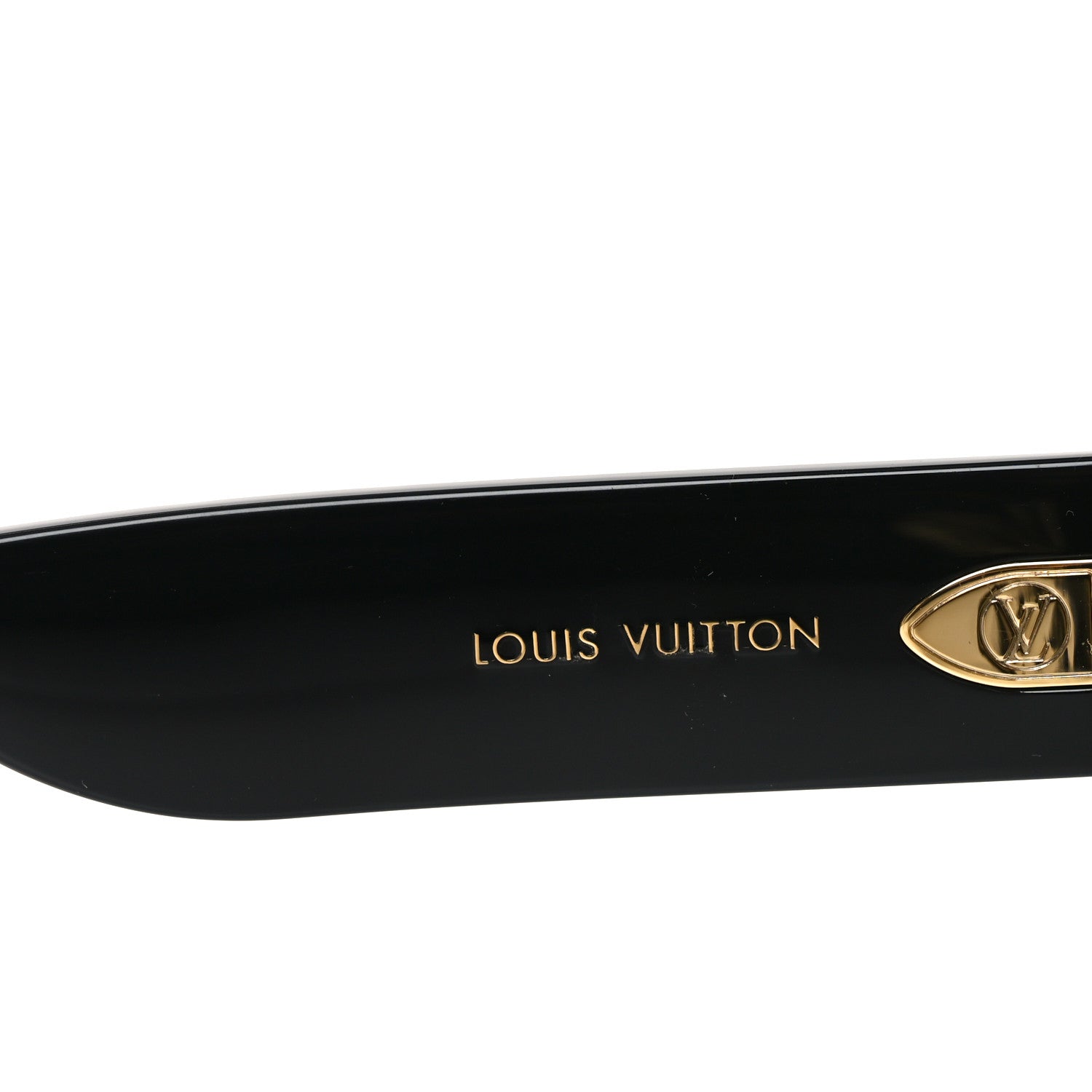 Louis Vuitton Acetate LV Empreinte Square Sunglasses Z1611W Black