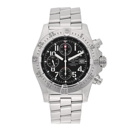 Breitling Stainless Steel 45mm Avenger Skyland Automatic Watch Black A13380 1 of 4