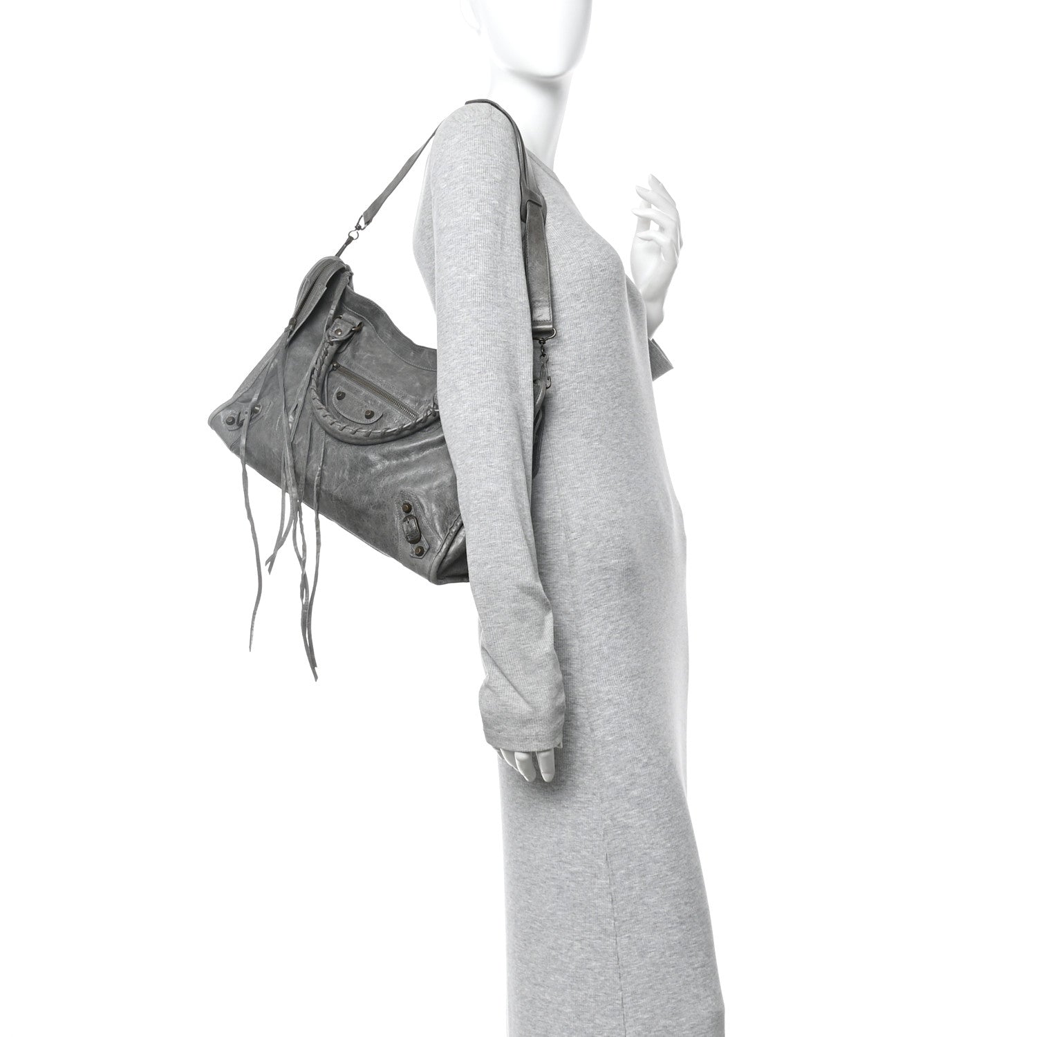 Balenciaga Chevre Classic Hardware City Grey 2 of 11