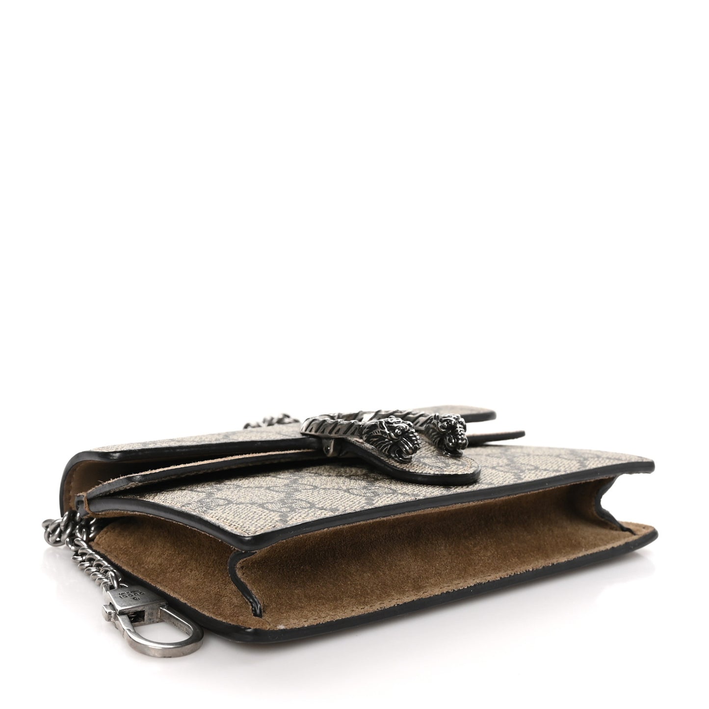 GG Supreme Monogram Super Mini Dionysus Shoulder Bag Taupe