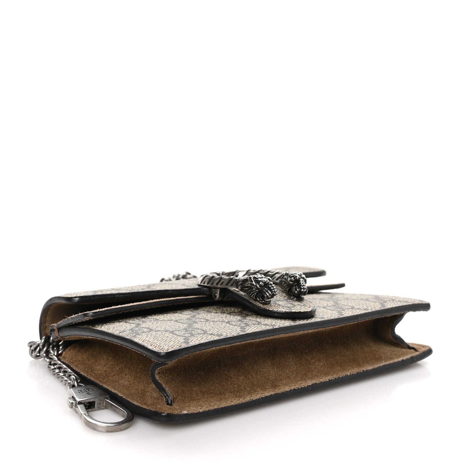 Gucci GG Supreme Monogram Super Mini Dionysus Shoulder Bag Taupe 4 of 9