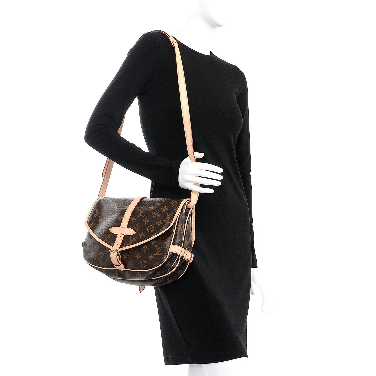 Louis Vuitton Monogram Saumur MM 2 of 8