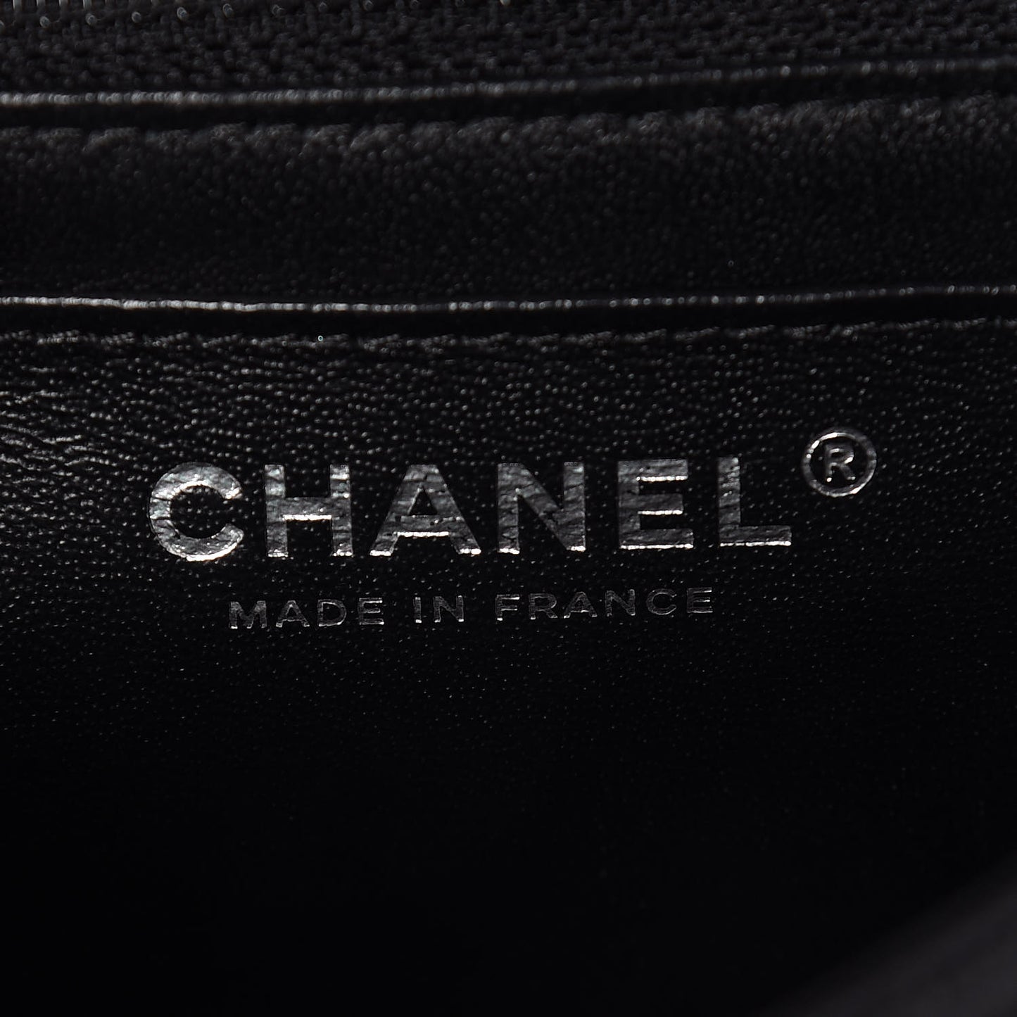 Caviar Quilted Mini Square Flap Black