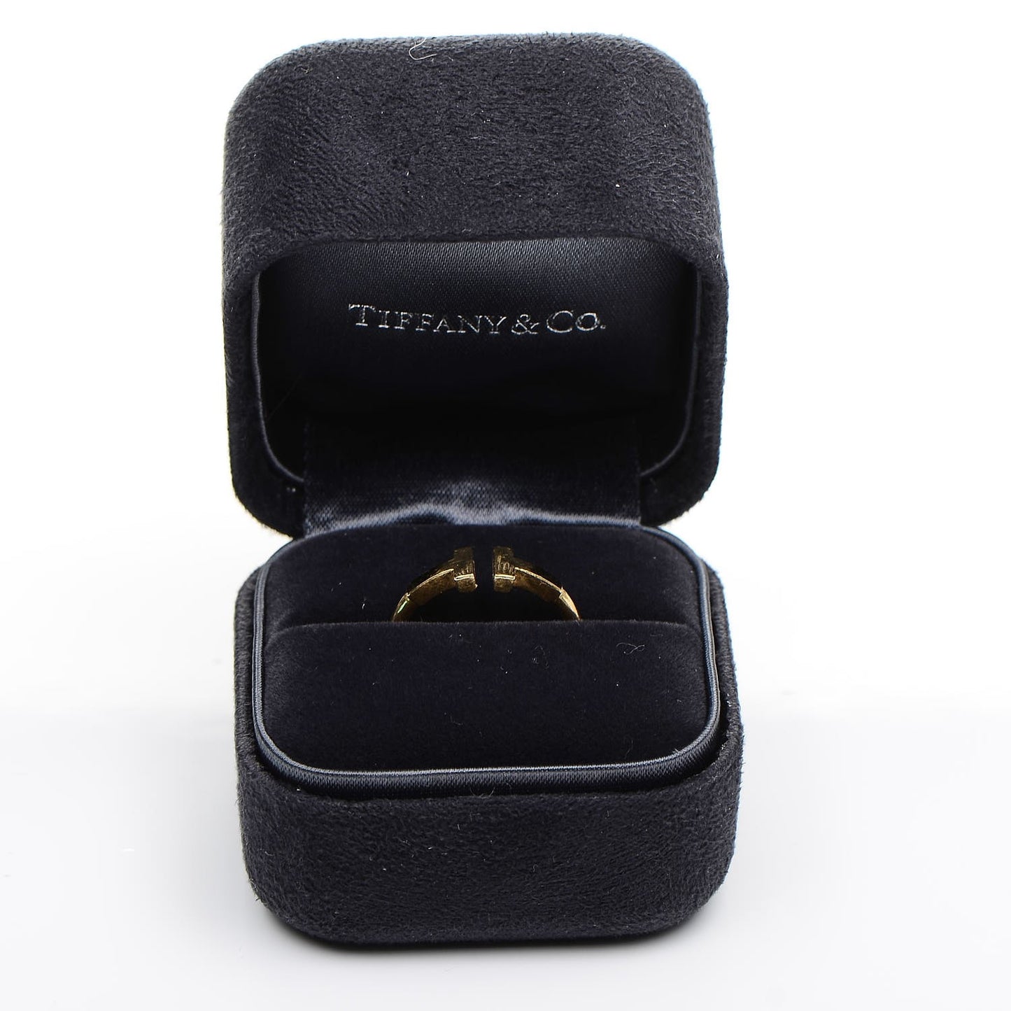 18K Yellow Gold T Wire Ring 49 4.75