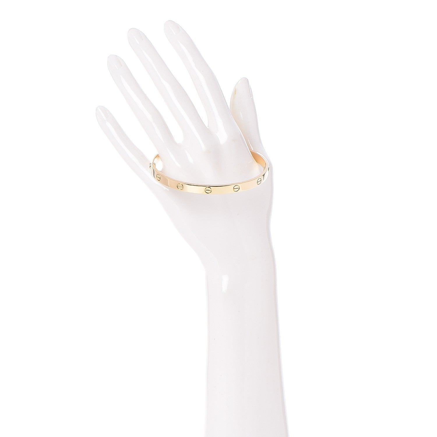 Cartier 18K Yellow Gold LOVE Bracelet 21 2 of 8