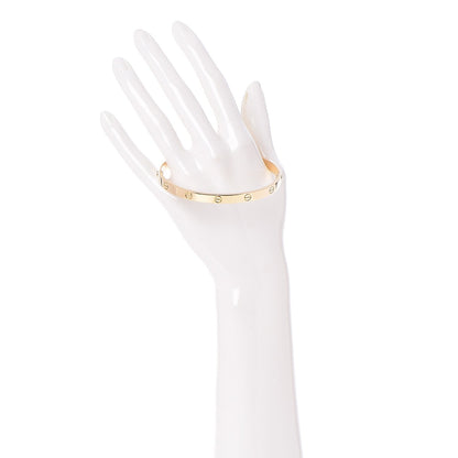 Cartier 18K Yellow Gold LOVE Bracelet 21 2 of 8