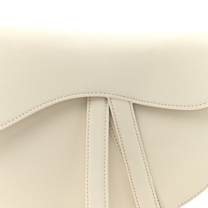 Christian Dior Ultra Matte Calfskin Saddle Bag Off White 8 of 10