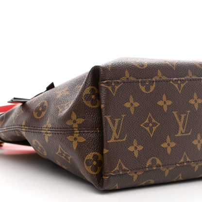Louis Vuitton Monogram Tuileries Besace Caramel Rouge 9 of 10