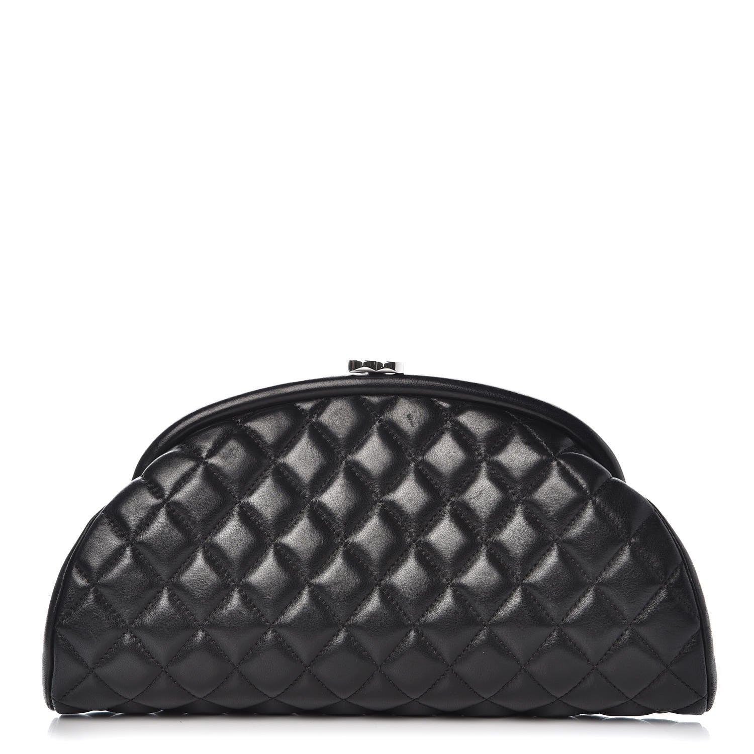 Chanel Lambskin Quilted Timeless Clutch Black 1 of 8