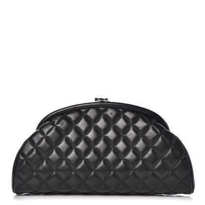 Chanel Lambskin Quilted Timeless Clutch Black 1 of 8