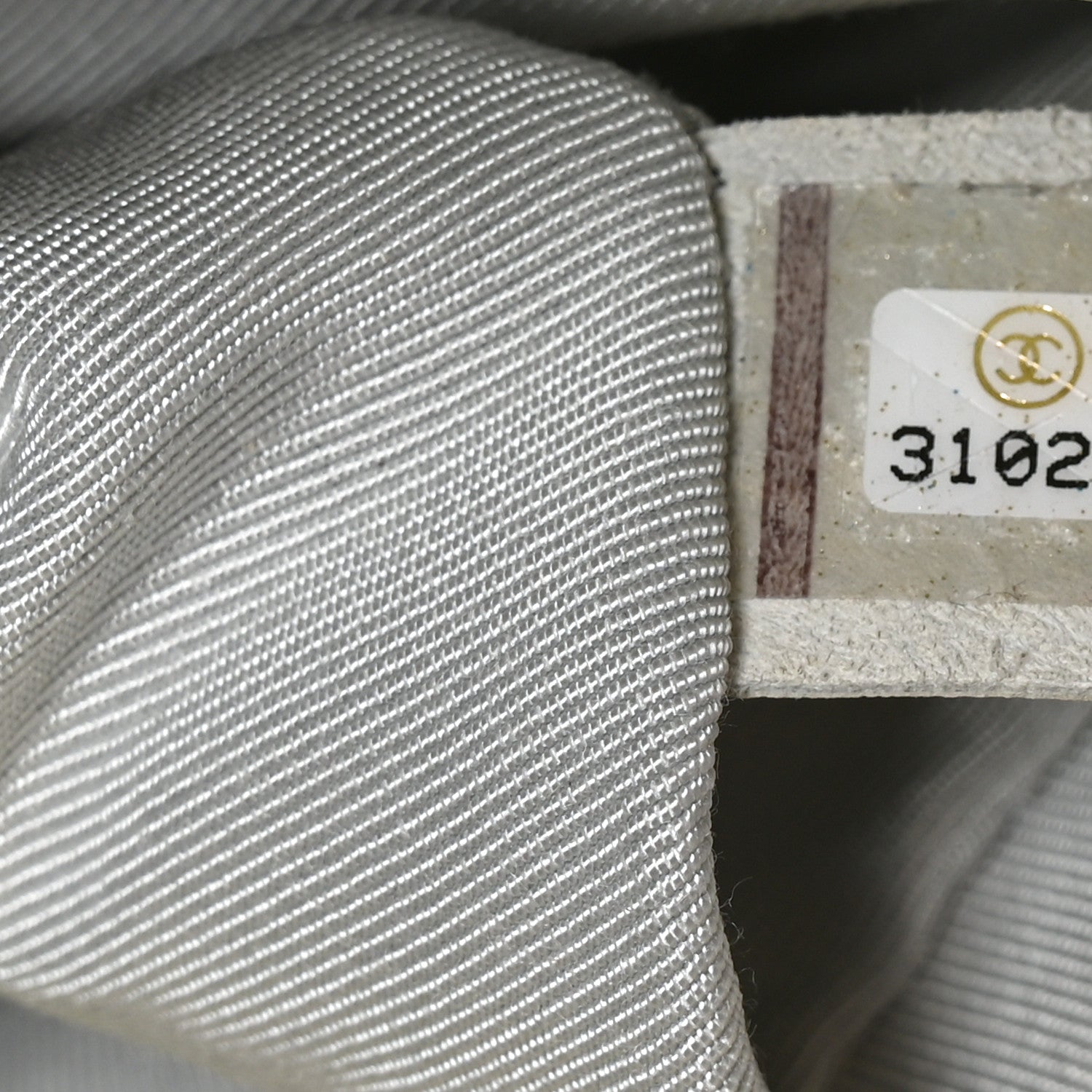 Chanel Iridescent Calfskin Quilted Large Chanel 19 Flap White 7 of 10