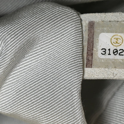 Chanel Iridescent Calfskin Quilted Large Chanel 19 Flap White 7 of 10