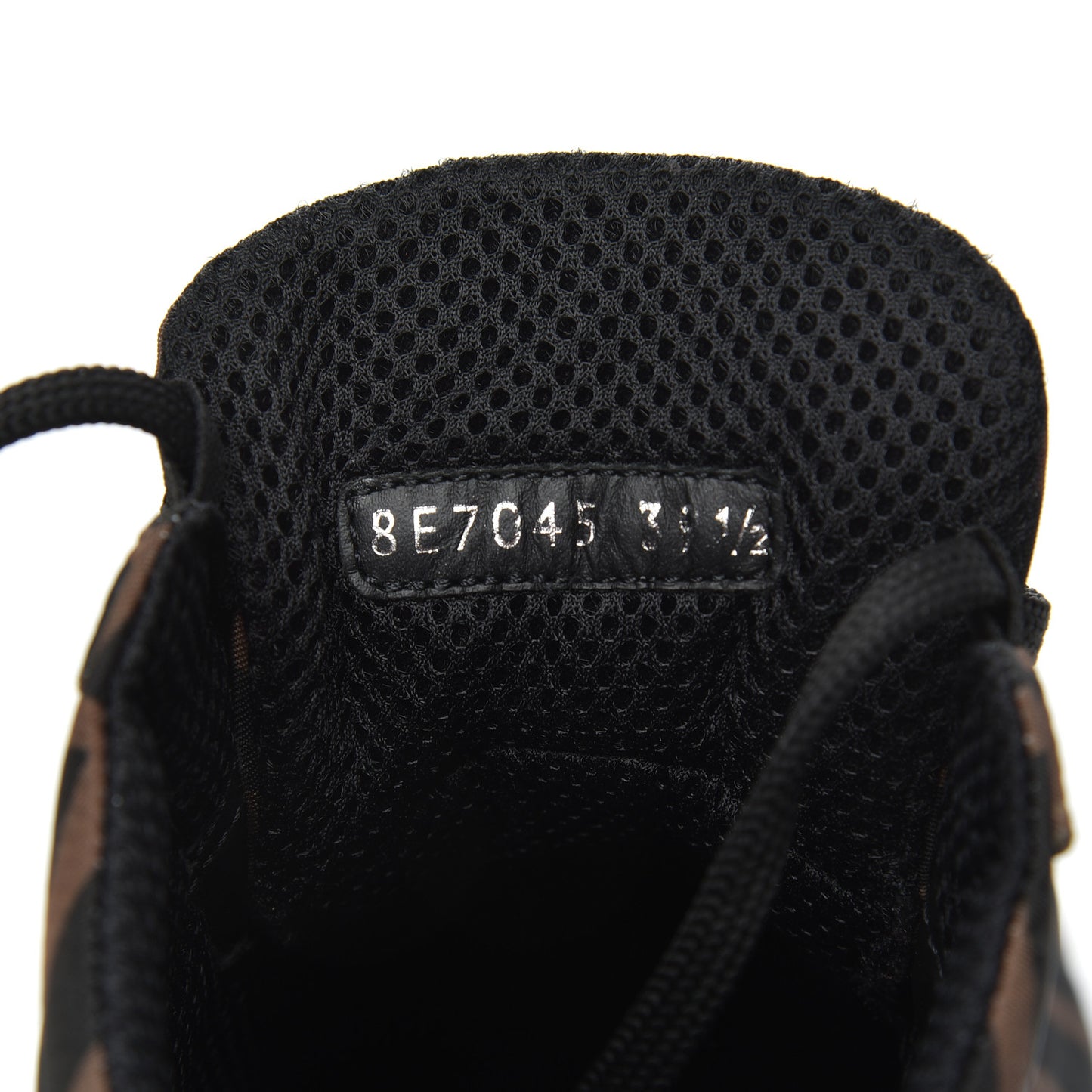 Nylon FF Reloaded High Top Sneakers 39.5 Tobacco Black