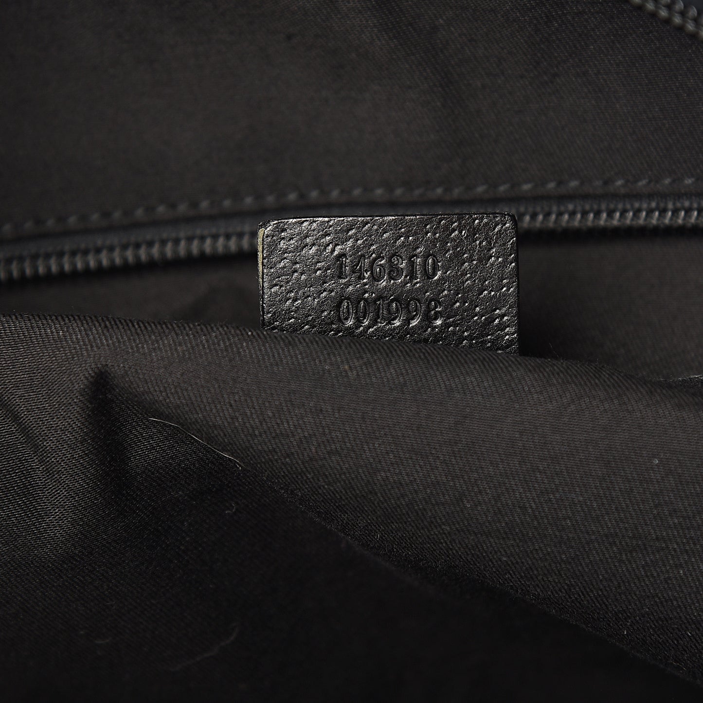 GG Monogram Web Large Collapsible Carry On Duffle Bag Black