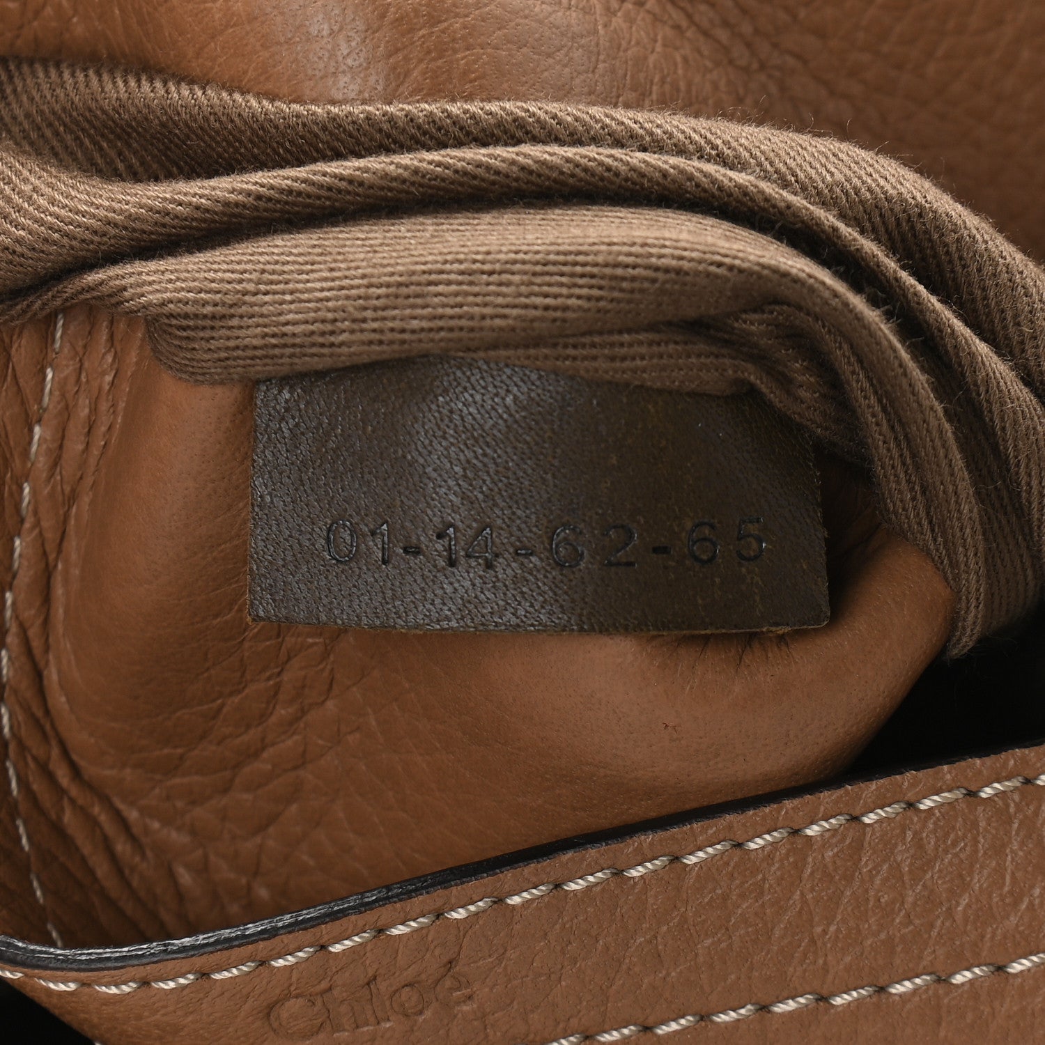 Chloe Calfskin Medium Marcie Round Crossbody Bag Nut 7 of 10