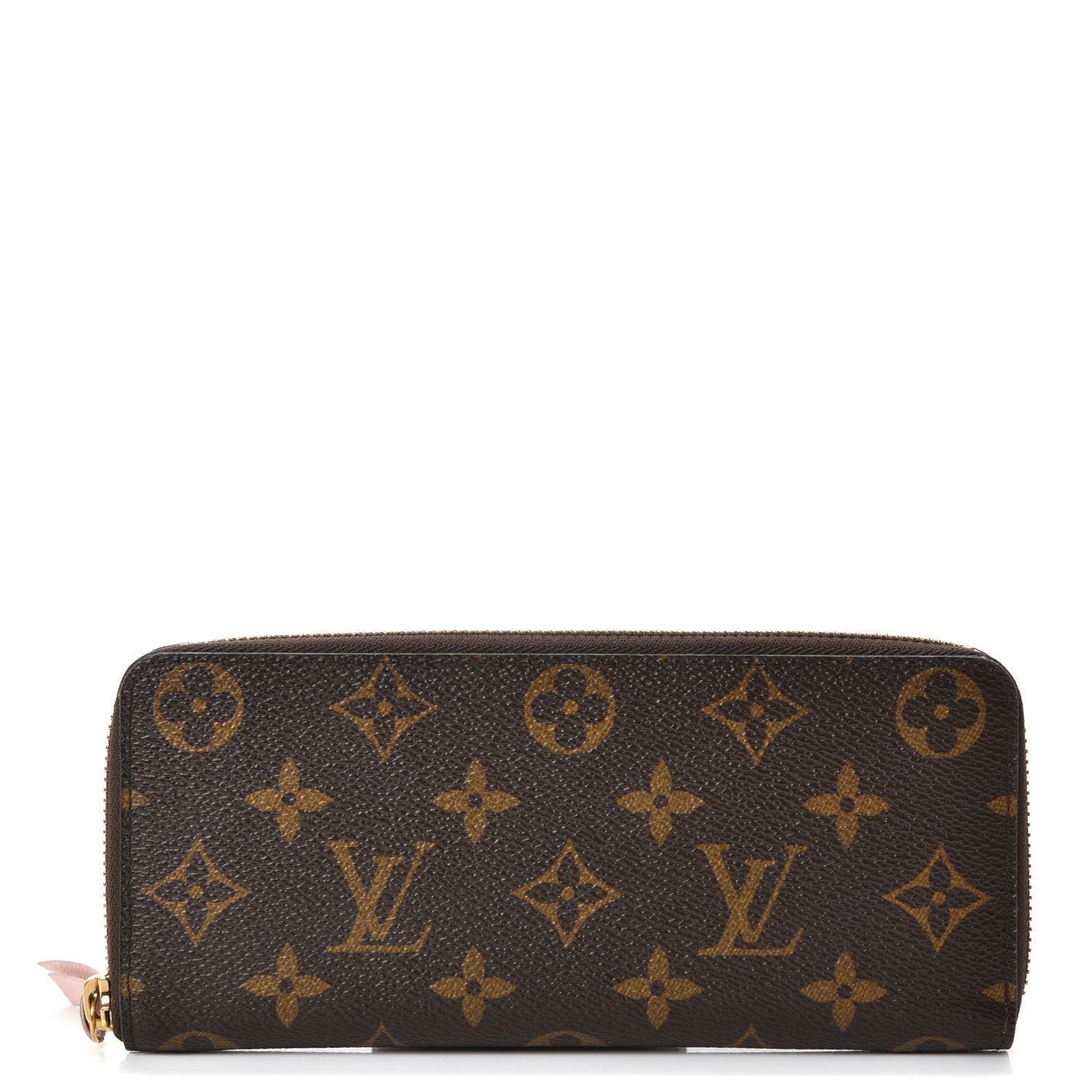 Louis Vuitton Monogram Clemence Wallet Rose Ballerine 1 of 7