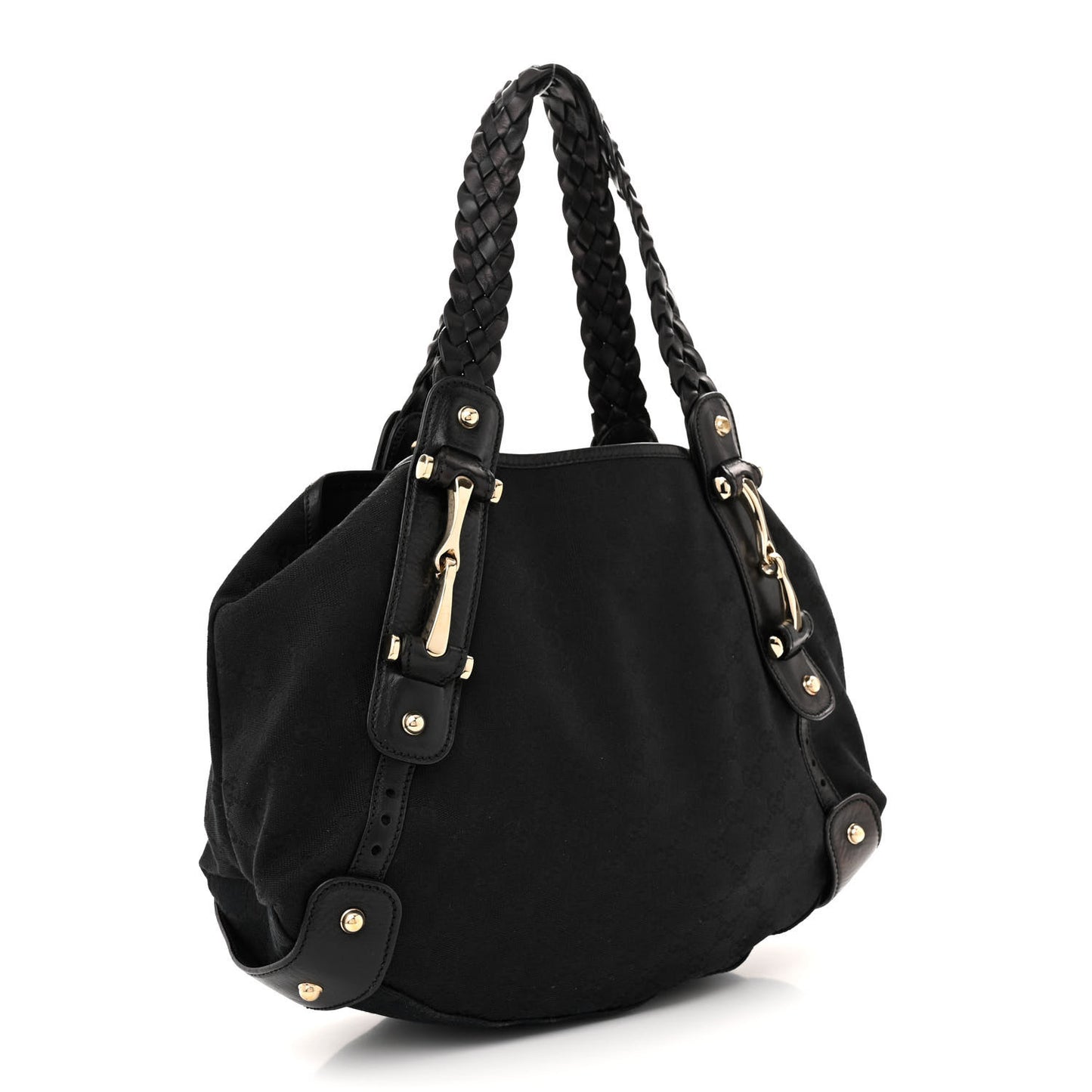 Monogram Small Pelham Shoulder Bag Black