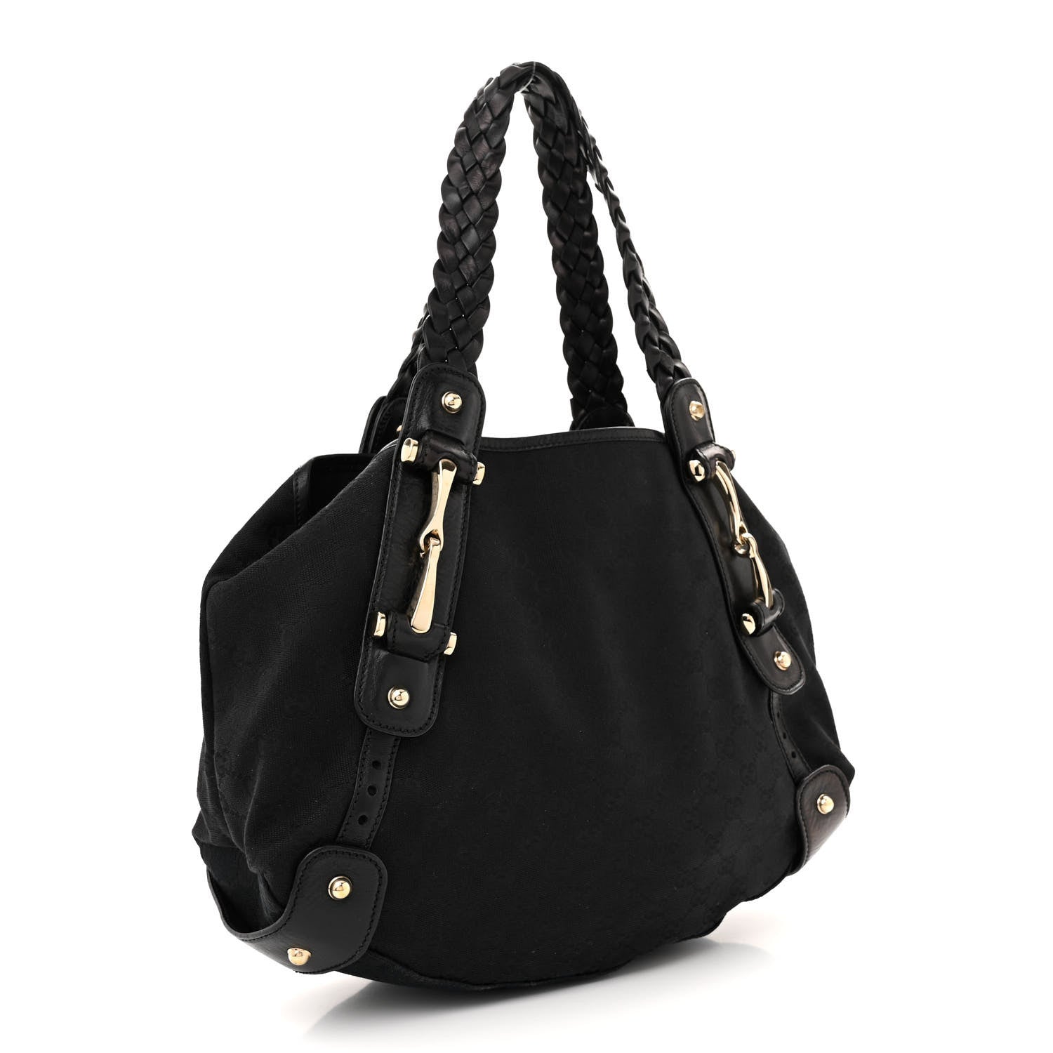 Gucci Monogram Small Pelham Shoulder Bag Black 3 of 14