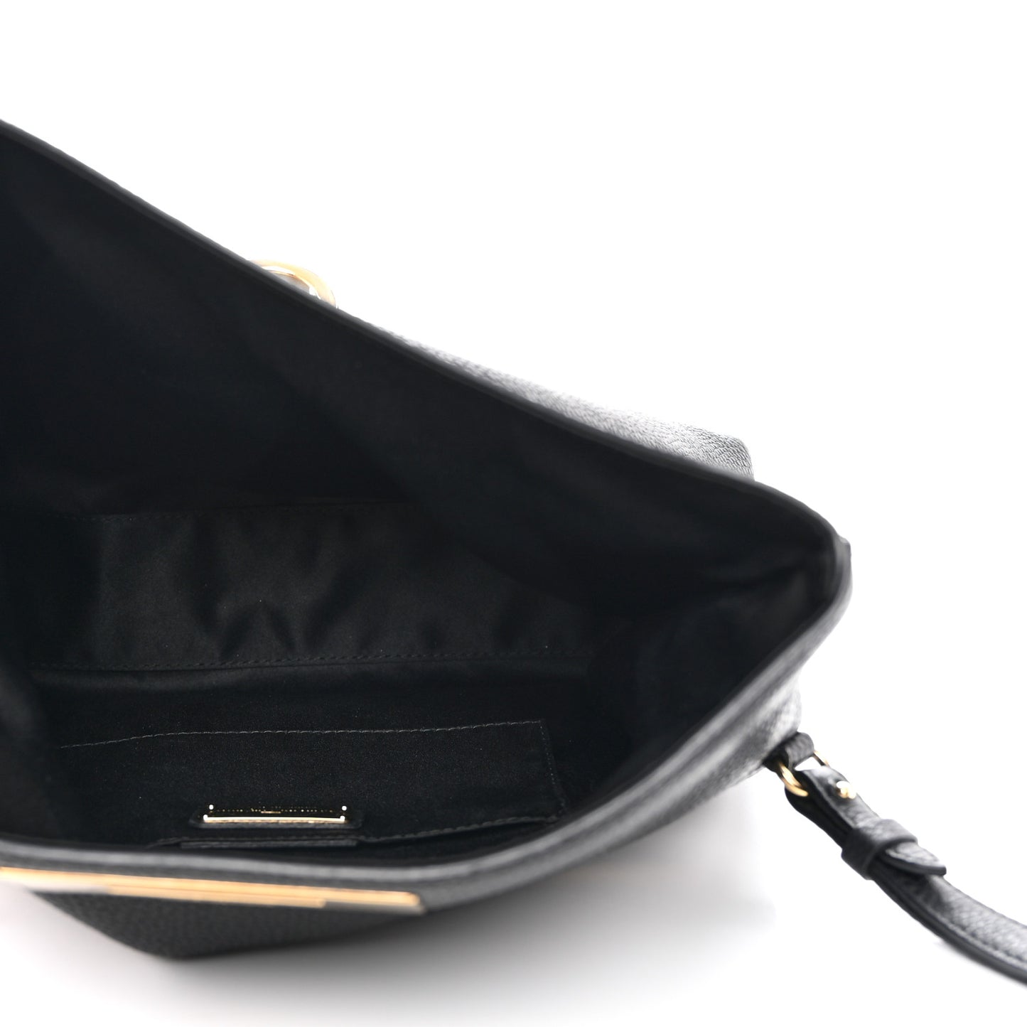 Calfskin May Clutch Black