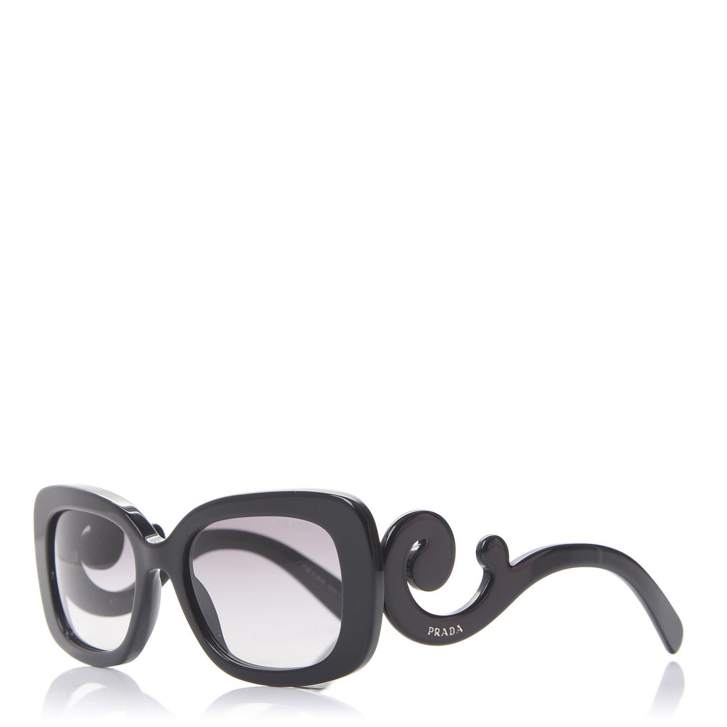 Acetate Baroque Sunglasses SPR 27O Black