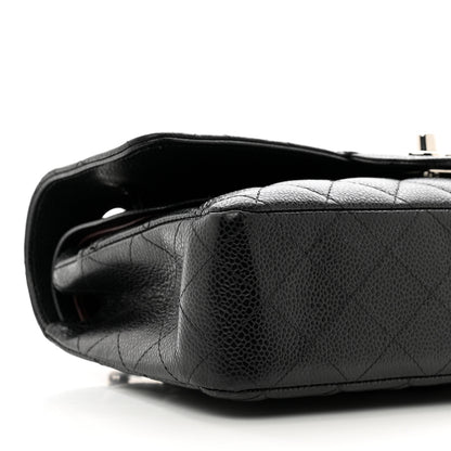 Chanel Caviar Quilted Medium Double Flap Black 9 of 11