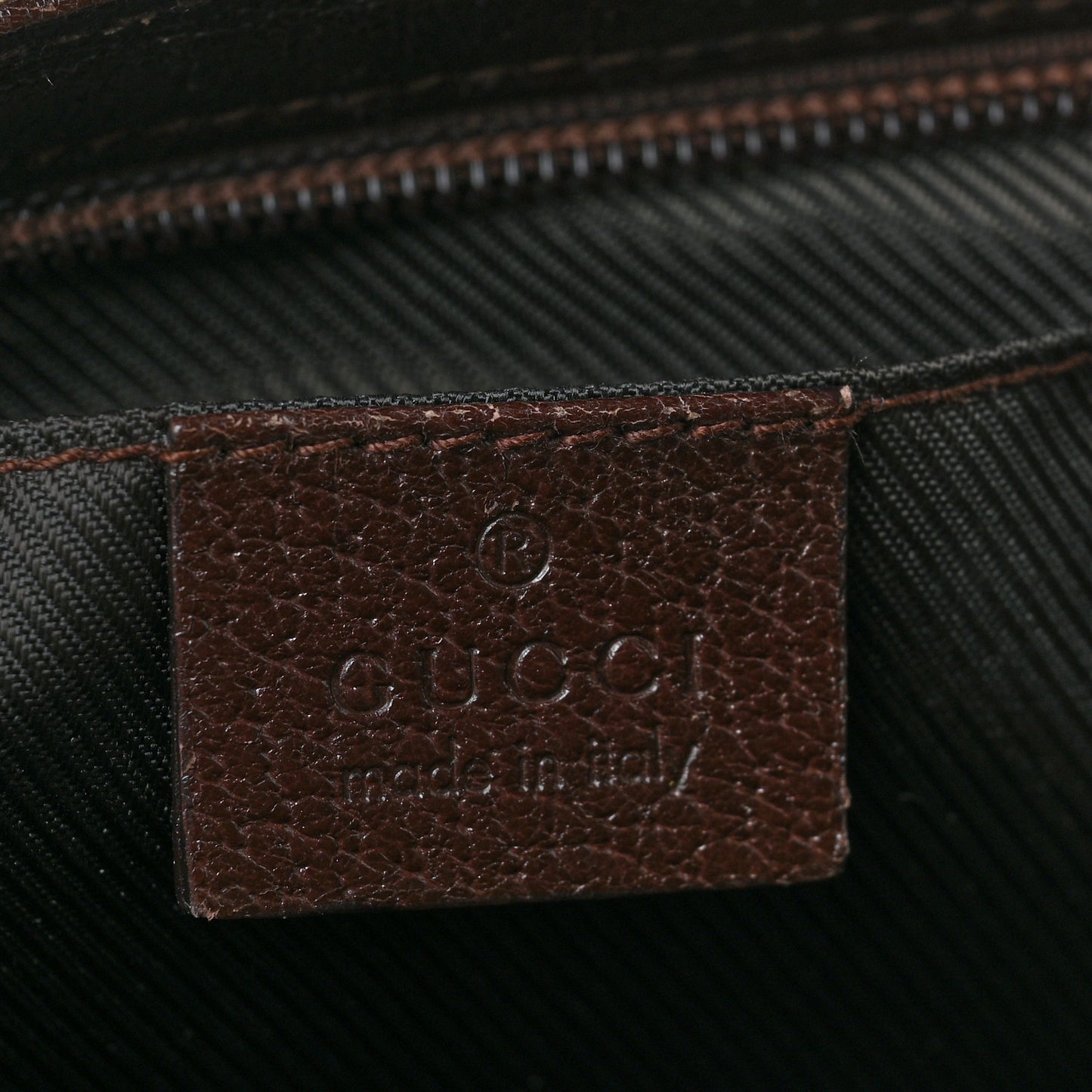 Monogram Shoulder Bag Dark Brown