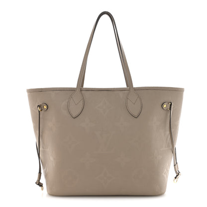Louis Vuitton Empreinte Monogram Giant Neverfull MM Tourterelle 1 of 13