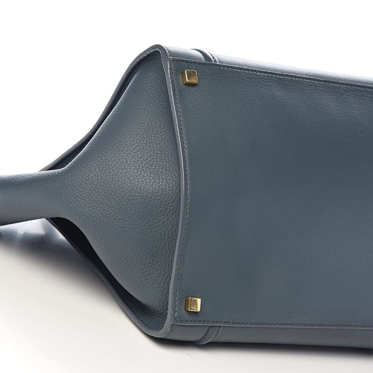 Celine Supple Calfskin Medium Phantom Luggage Blue 10 of 14
