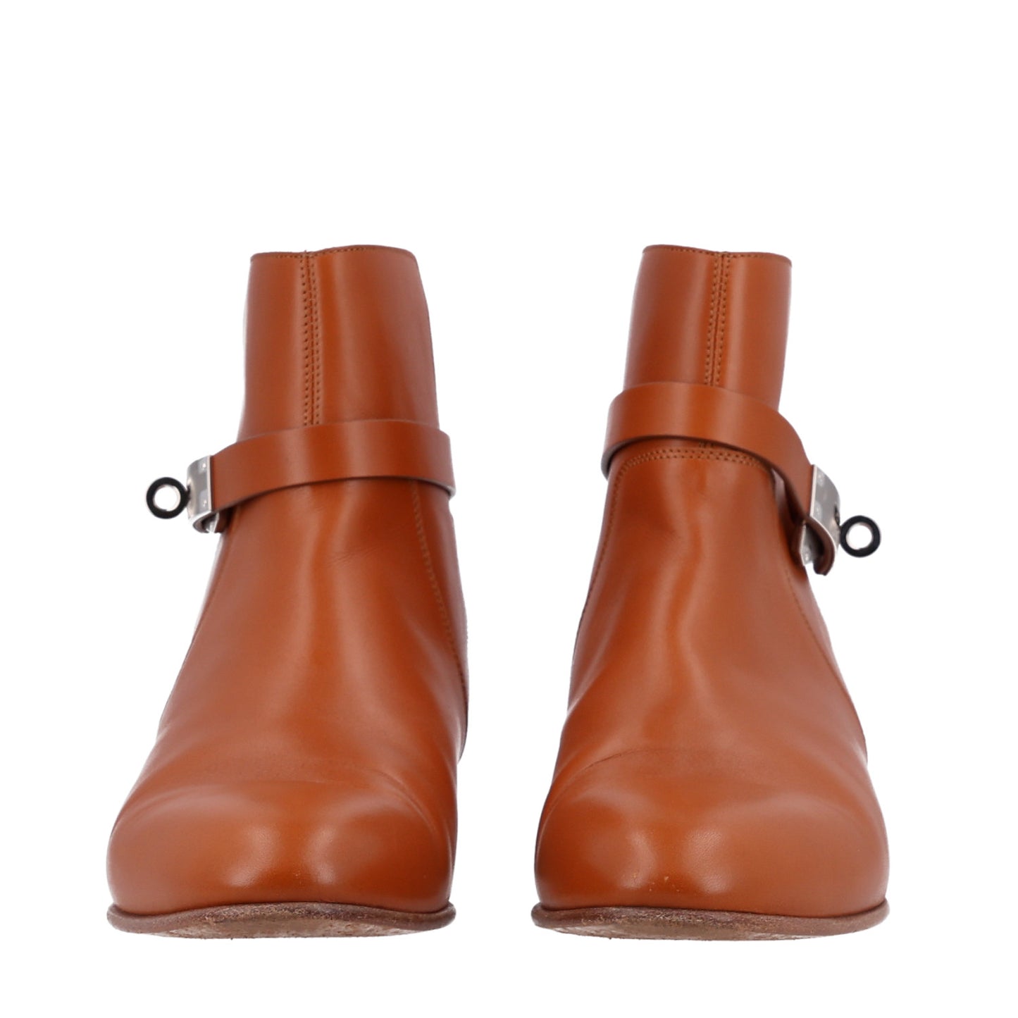Calfskin Neo Low Boots 38.5 Naturel