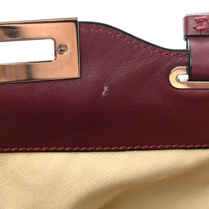 Valentino Garavani Vitello Small Rockstud Tote Rubin 10 of 14