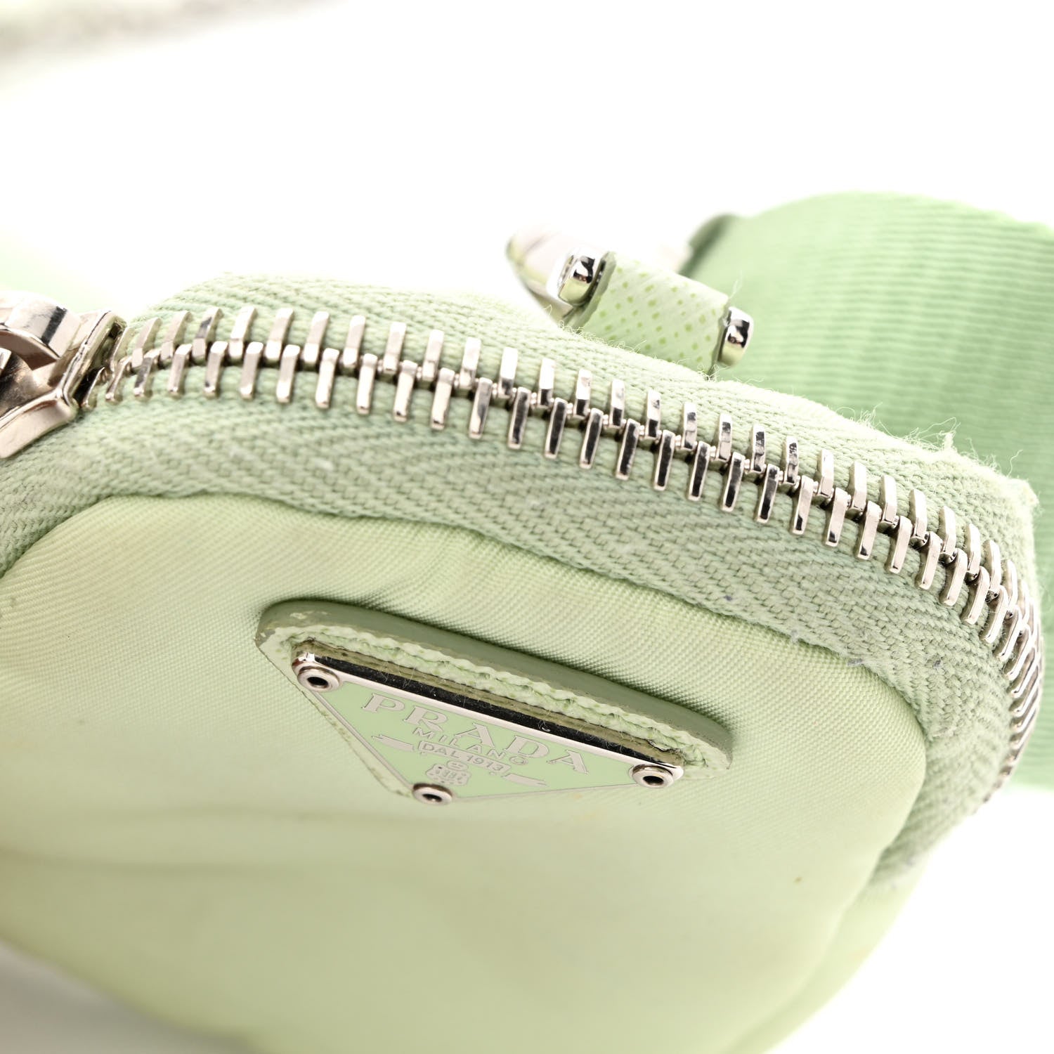 Prada Re-Nylon Saffiano Re-Edition 2005 Shoulder Bag Acqua 13 of 16