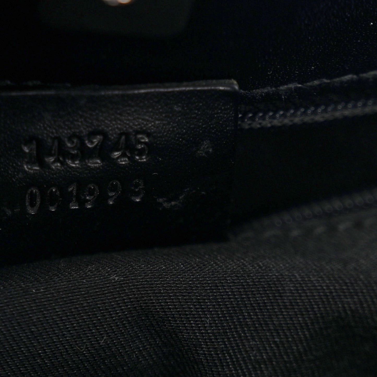 Nylon Monogram Tote Bag Black