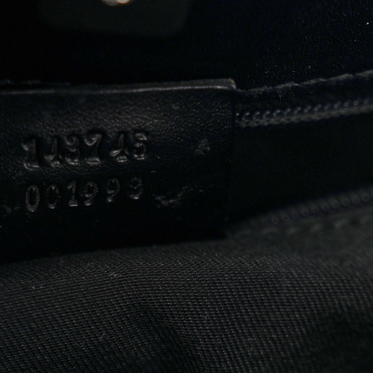 Gucci Nylon Monogram Tote Bag Black 7 of 12
