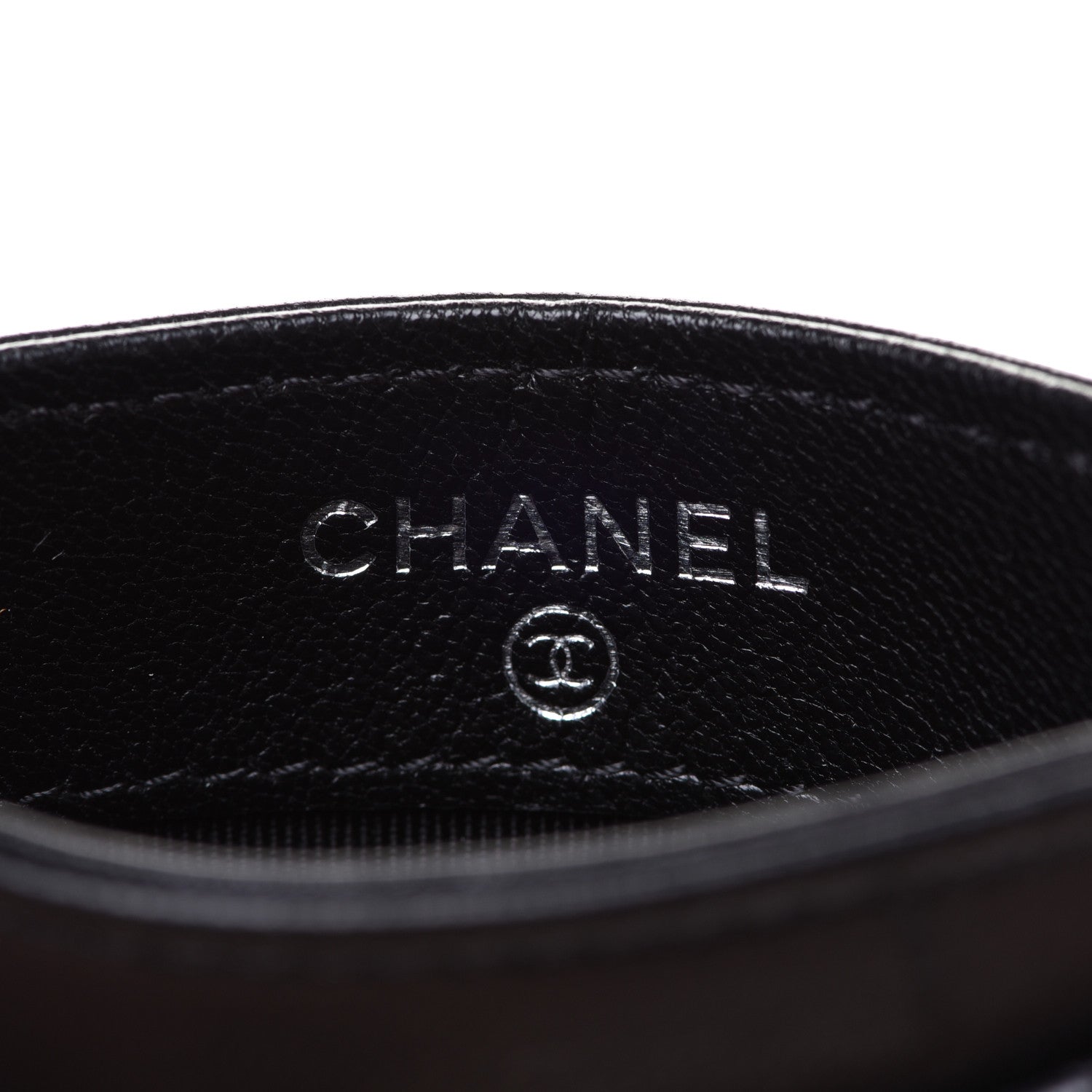 Chanel Lambskin Quilted Card Holder So Black 6 of 9