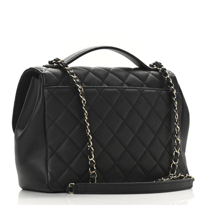 Chanel Caviar Quilted Large Business Affinity Flap Black 3 of 10