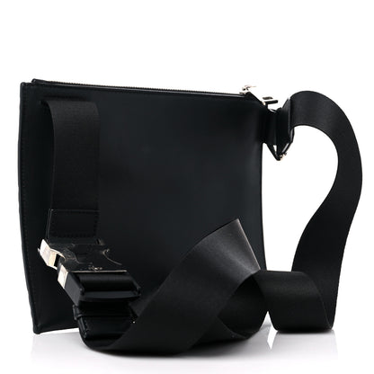 Fendi Vitello Century Bi-Color FF 1974 Embossed Messenger Maya Black 3 of 9