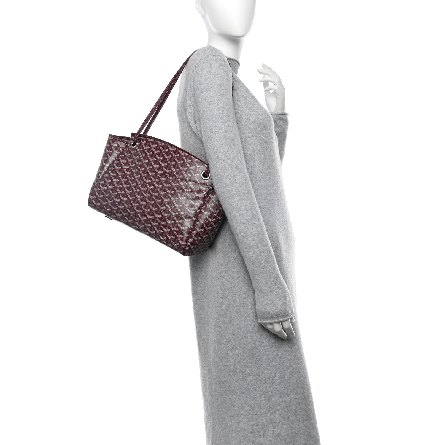 Goyard Goyardine Rouette PM Burgundy 2 of 10
