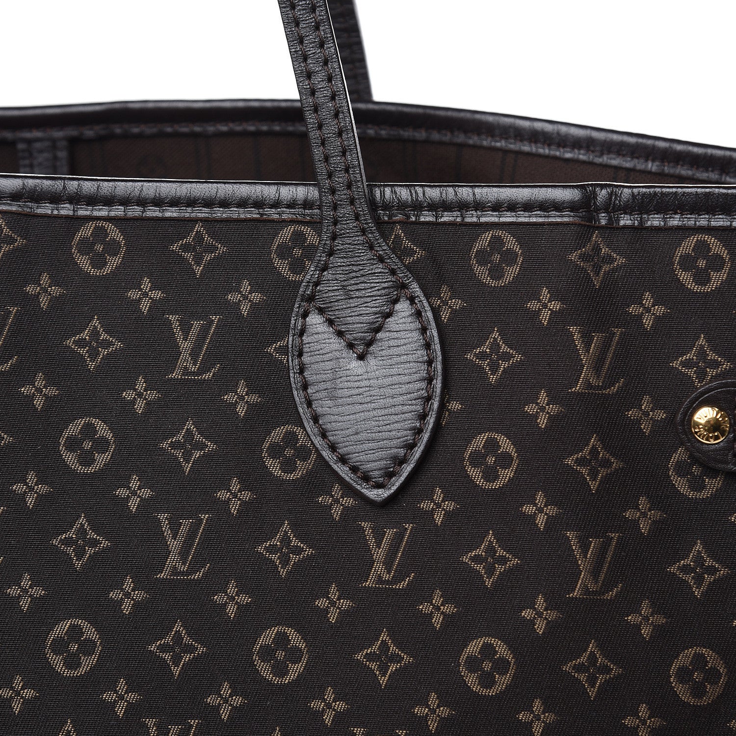 Louis Vuitton Monogram Idylle Neverfull MM Fusain 11 of 12