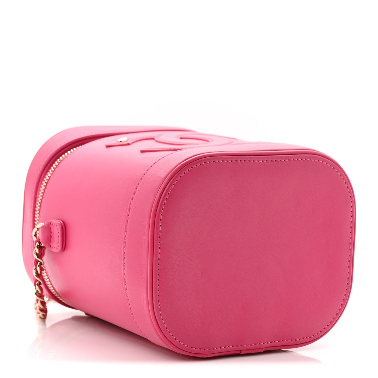 Lambskin Timeless Vanity Cosmetic Case Pink