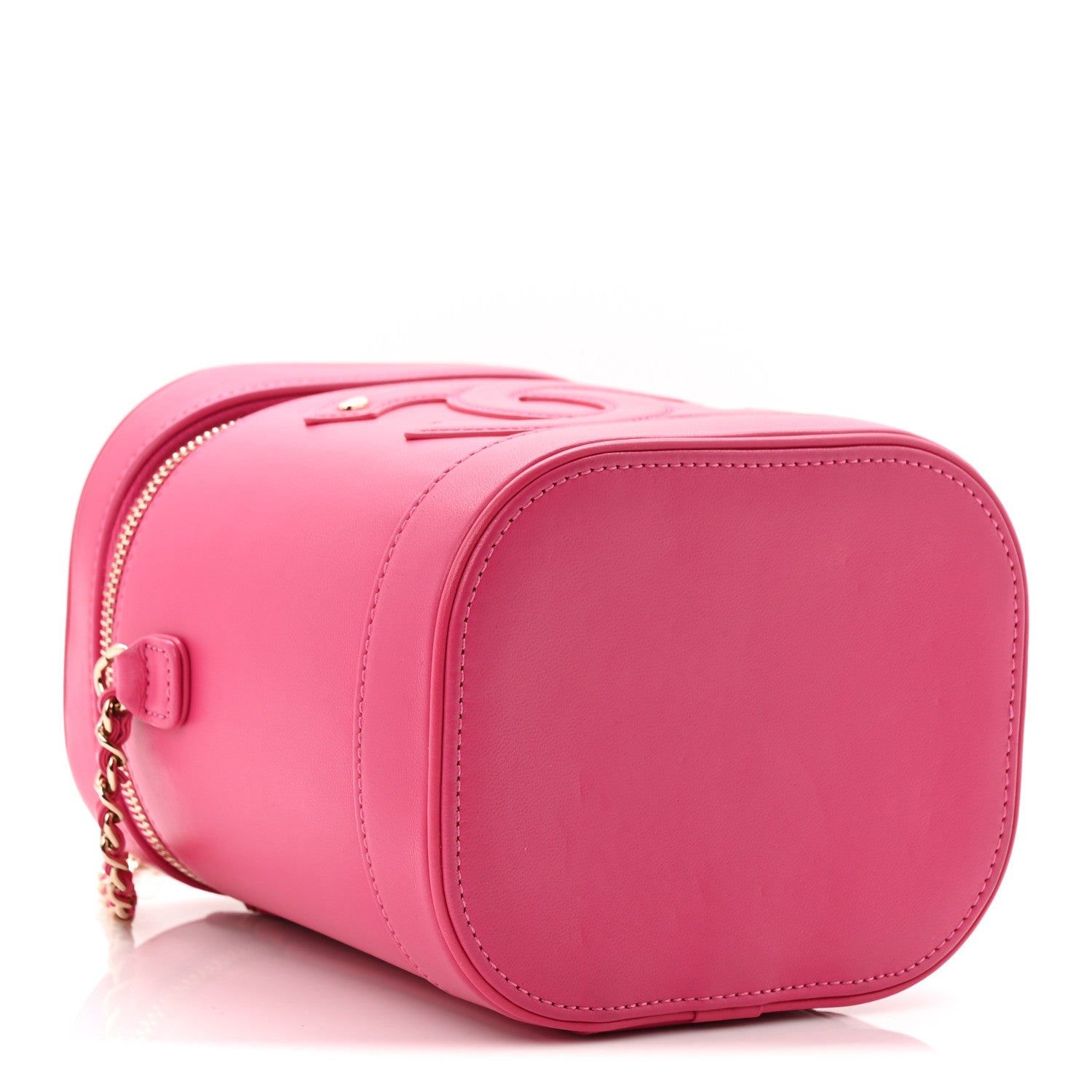 Chanel Lambskin Timeless Vanity Cosmetic Case Pink 7 of 19