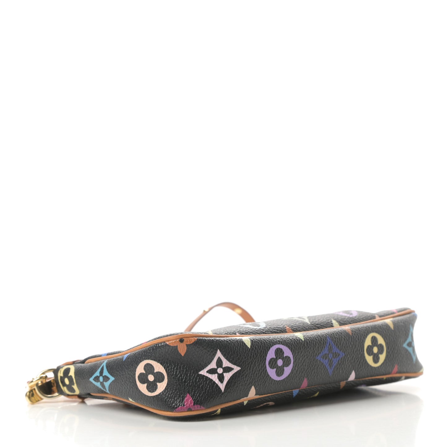 Monogram Multicolor Pochette Accessories Black