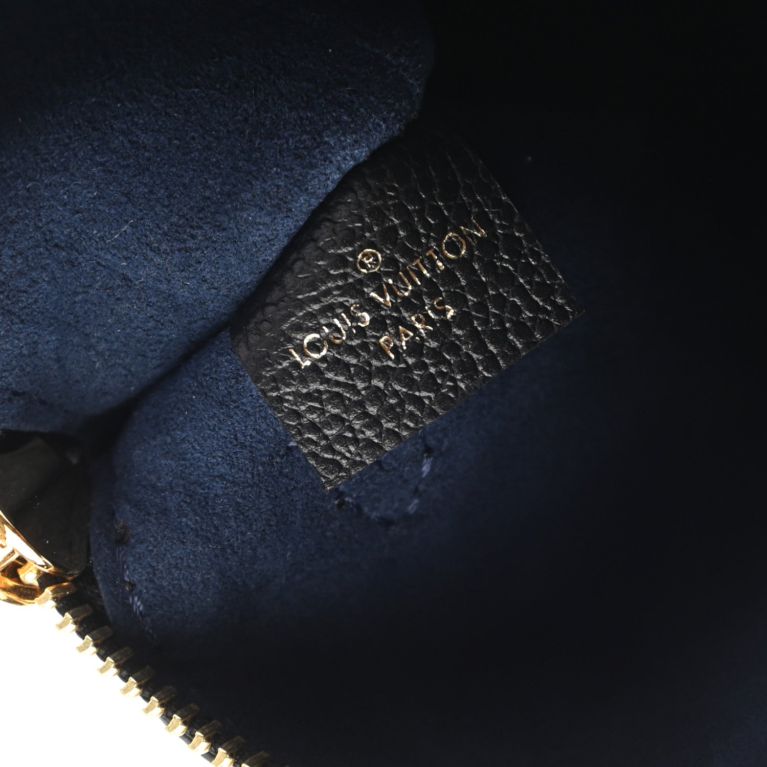 Louis Vuitton Empreinte Monogram Giant Neverfull MM Pochette Black 6 of 6