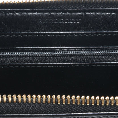 Burberry Smoked Check Zip Around Wallet 6 of 9