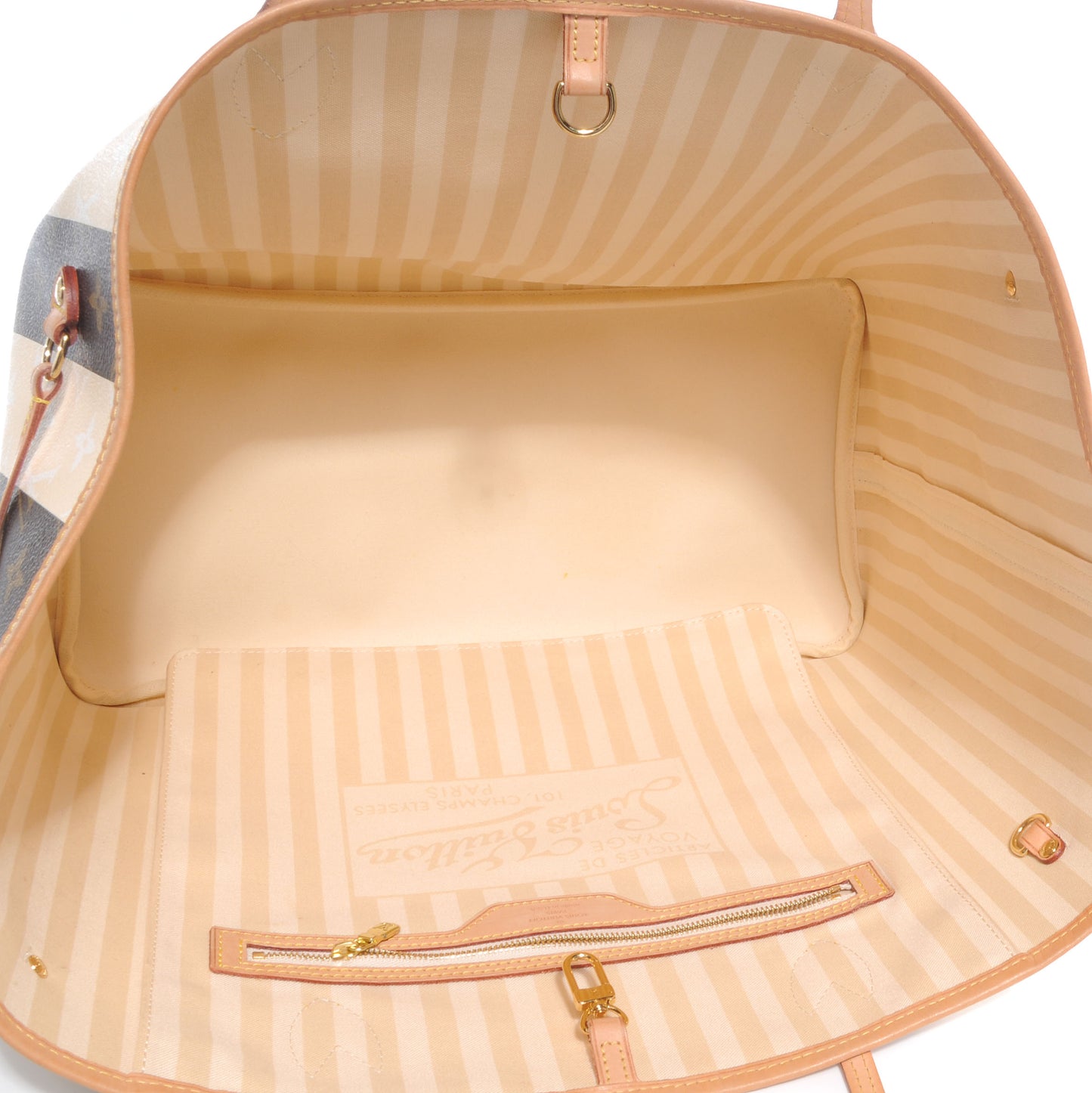 Monogram Rayures Neverfull GM
