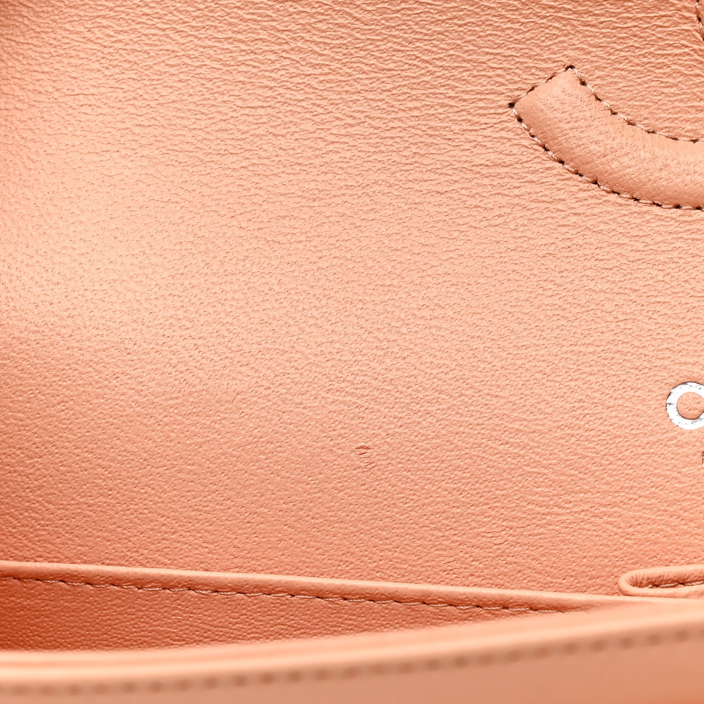 Lambskin Quilted Medium Double Flap Light Pink