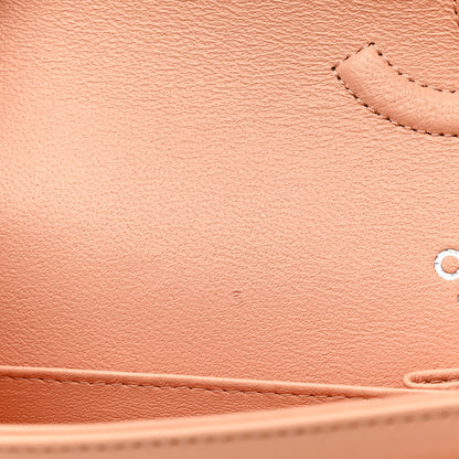 Chanel Lambskin Quilted Medium Double Flap Light Pink 13 of 14