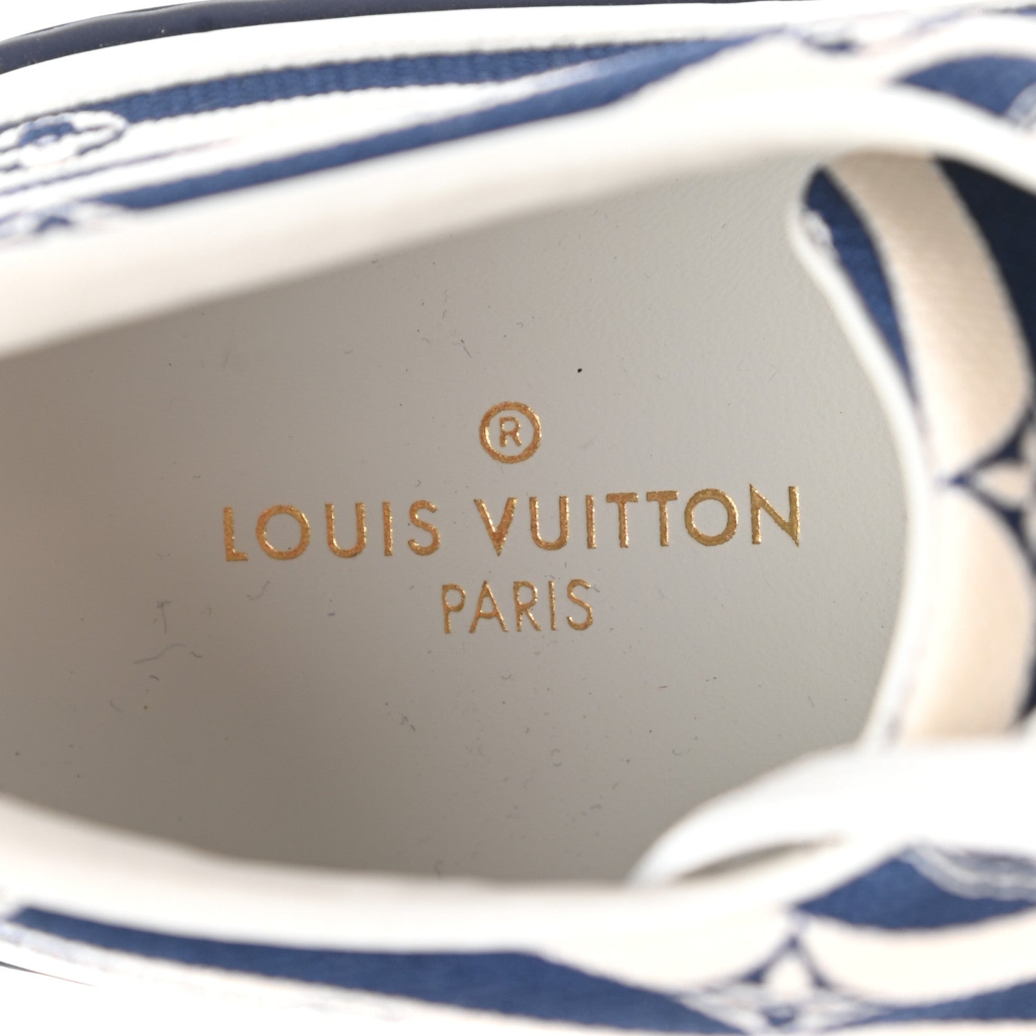 Louis Vuitton Canvas Escale Stellar Sneakers 40 Blue 7 of 8